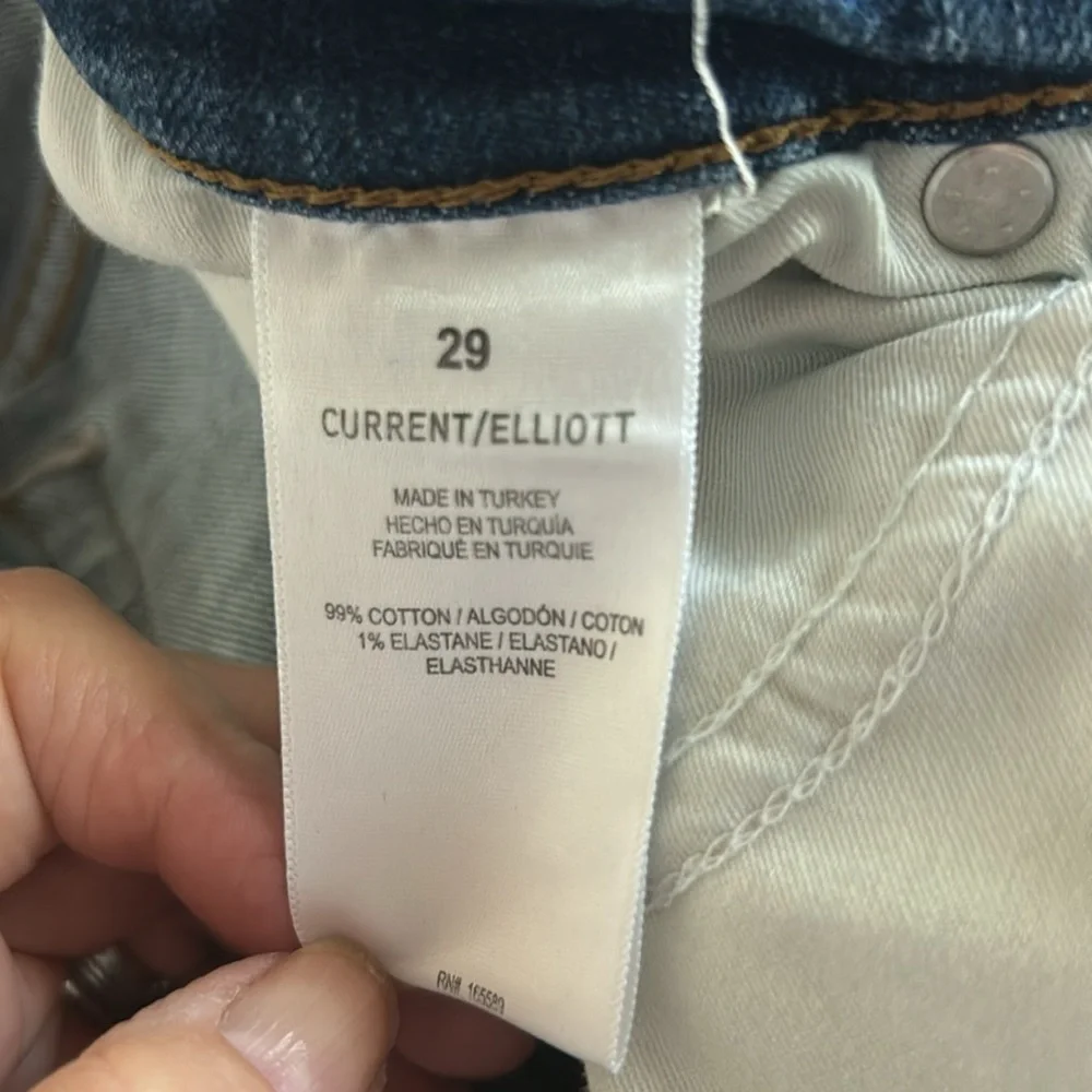 Current/Elliot Original Boyfriend Jeans Size 29 - Picture 7 of 8